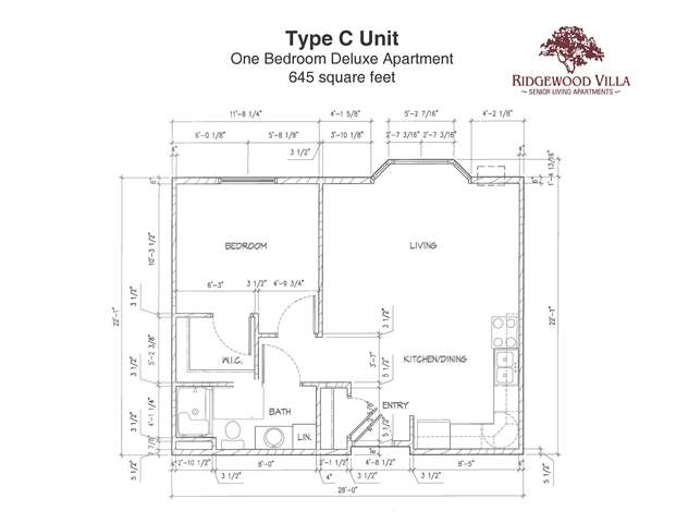 Website Villa Floor Plans Unit C