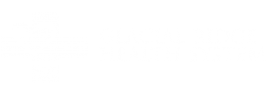 Glacial Ridge Health System white logo