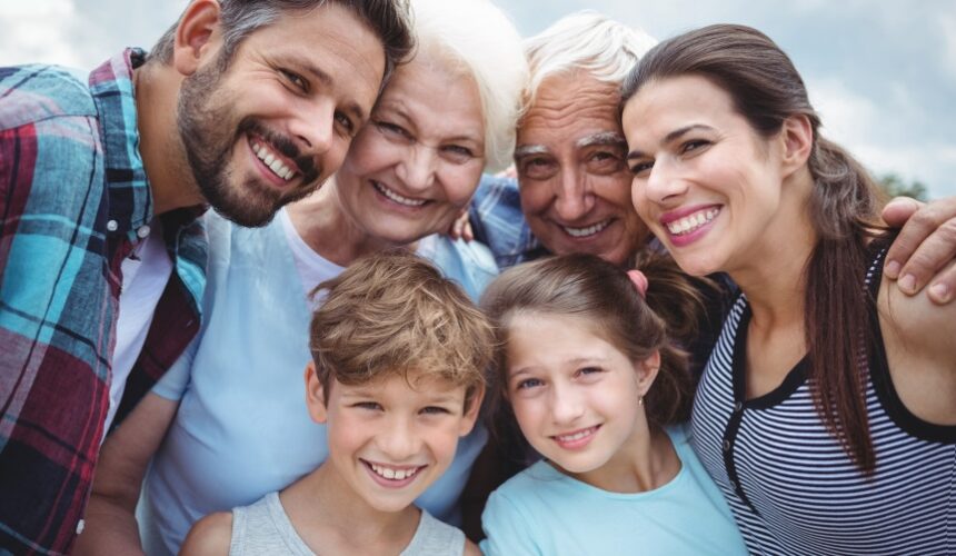 multi generation family