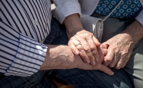 elderly hands