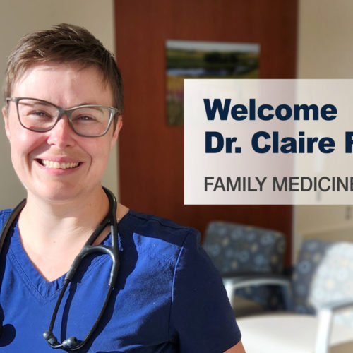 GRHS Welcomes Dr. Claire Fletcher, Family Medicine and OB Physician