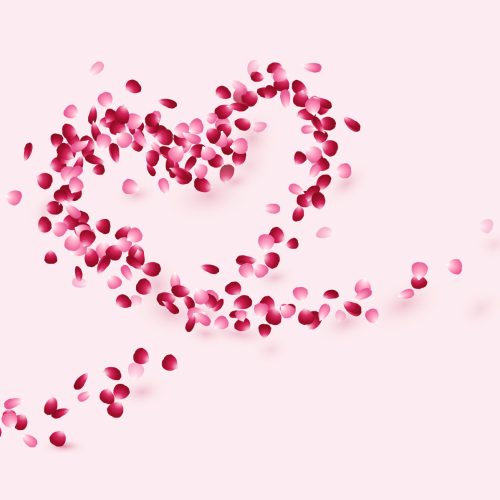 pink heart graphic