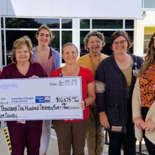 GRHS Employees Donate $10,675 to the United Way in Our Community