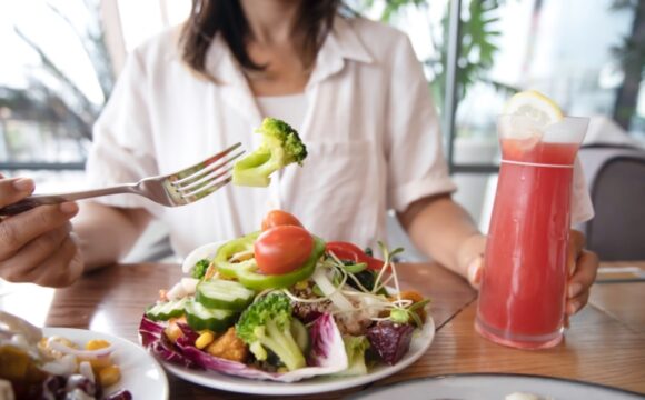 healthy lifestyle salad