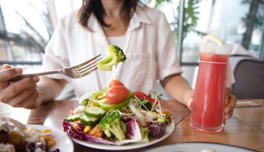healthy lifestyle salad