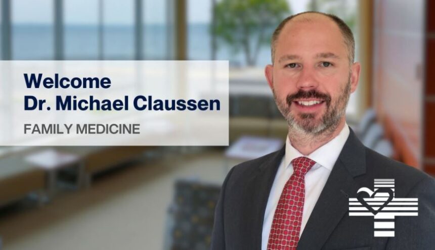 Male family medicine doctor, Dr. Michael Claussen