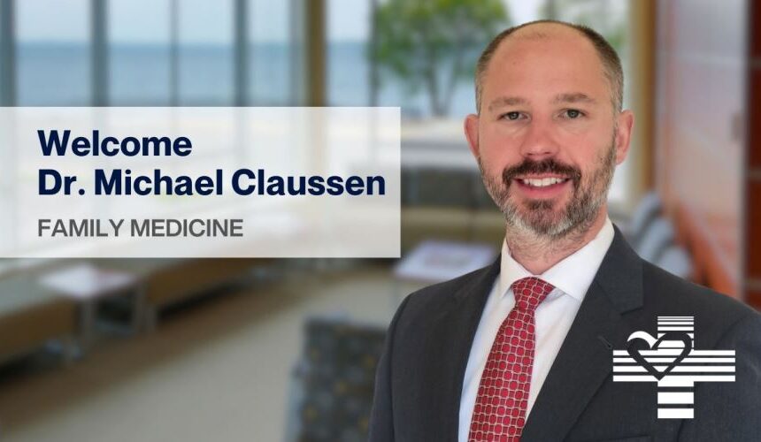 Male family medicine doctor, Dr. Michael Claussen