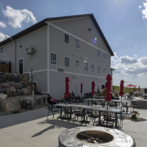 Rolling Forks Vineyards outdoor patio