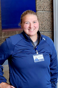 Athletic Trainer Steph Minnewaska temp bio pic
