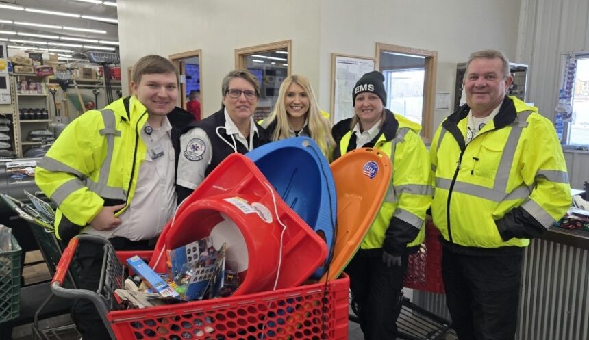 19th Ambulance Toy Drive Ambulance Staff