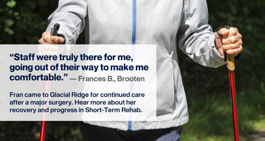 Testimonials text and woman outside