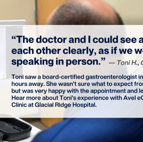 Testimonials AVEL Web Toni Image with text overlay