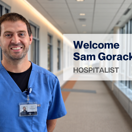 Welcome Sam Goracke CNP