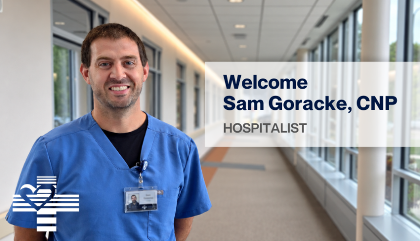 Welcome Sam Goracke CNP