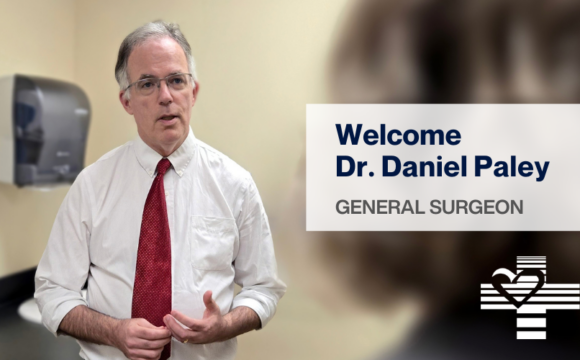 News Welcome Dr Paley man inside